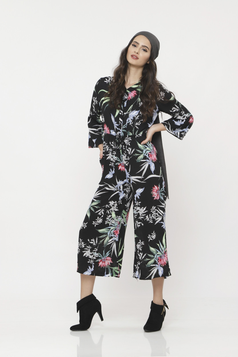 Flower Print Jumpsuit ORIGIN