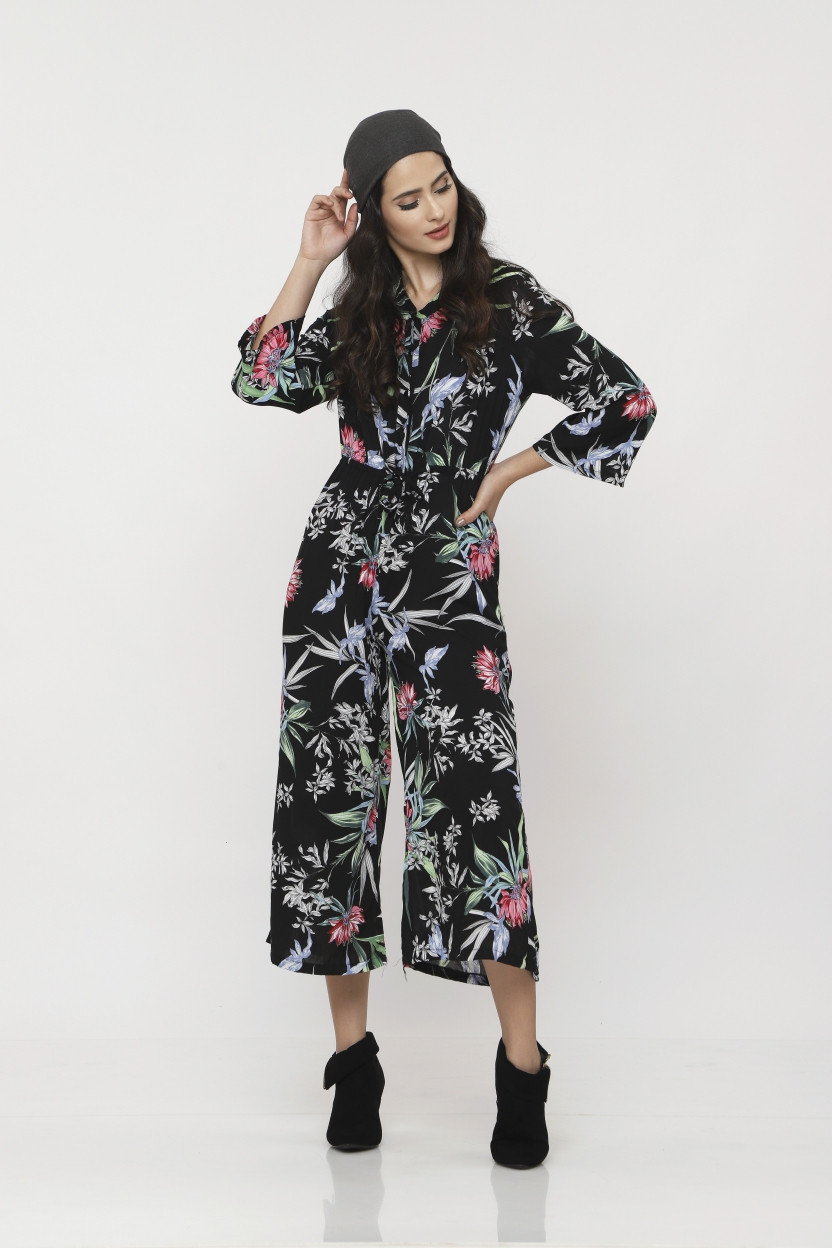 Flower Print Jumpsuit ORIGIN