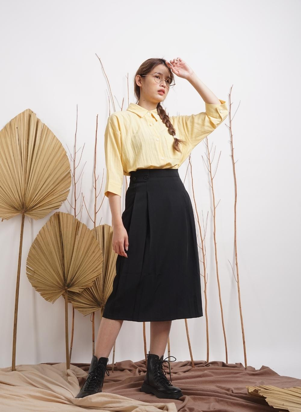 Midi Erika Skirt Origin Fashion